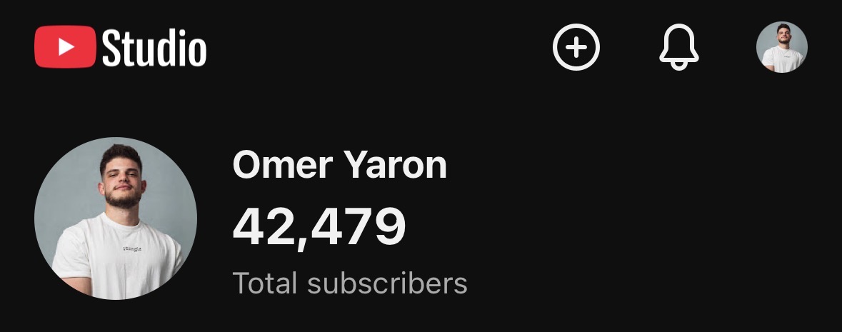 עוקבים יוטיוב עומר